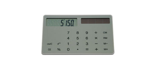 Slim Calculator by Muji