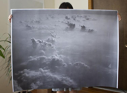 Clouds Poster by Debbie Carlos