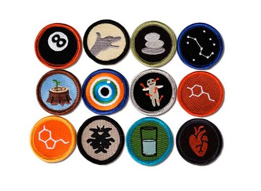 Merit Badges from Disorderly Goods